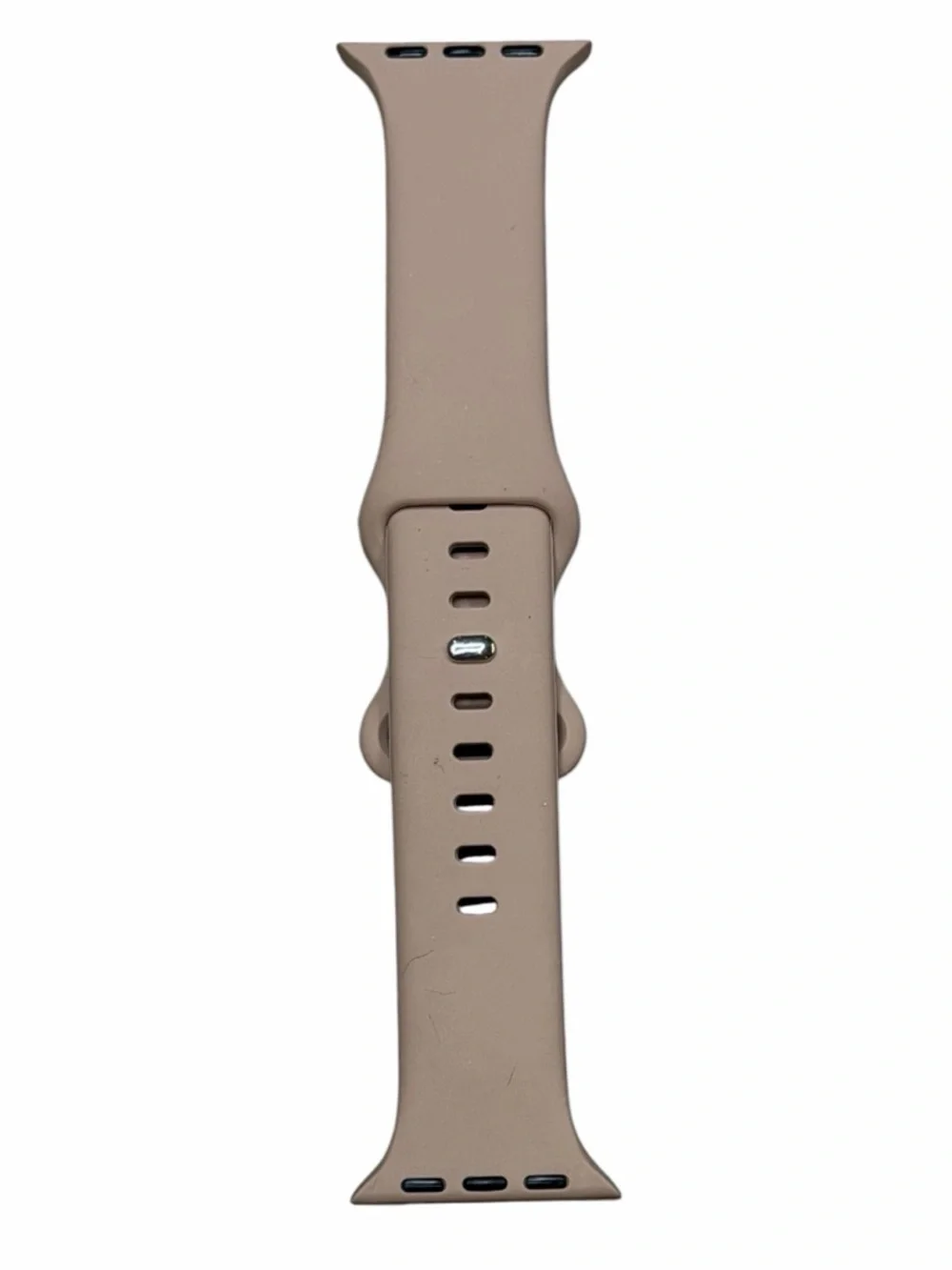 NWOT Set of 3 Arctime Silicone Apple Watch Bands - Dusty Pink, Tan, Light Gray